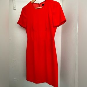 J. Crew Orange Dress